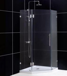 Neolux 36 x 36 x 73 Frameless Shower Enclosure