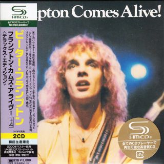 Peter Frampton Comes Alive 2008 JAPAN Mini LP 2 SHM CD DX L E New Obi
