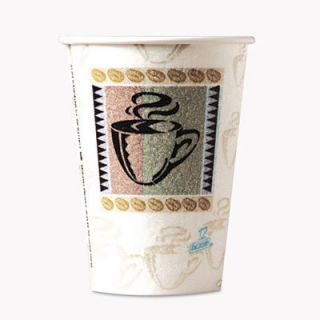 Dixie Food Service 5342CDPK Hot Cups Paper 12 oz Coffee Dreams Design