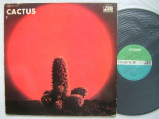 Cactus First Album Japan ORG Grammophon Gatefold Cover
