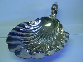 Vintage M Fred Hirsch pattern 230 scallop shell sterling silver dish 6