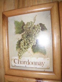 Fred Meyers Wine Art Pictures Ceramic Wine Cheese