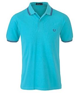 last one in size large fred perry m3600 479 twin tipped polo shirt in