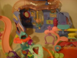 Littlest Pet Shop Clubhouse Playground 50 Pets 75 Accessories Huge Lot