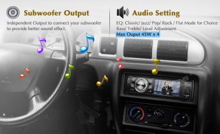  DVD USB Aux Input iPod SD MMC Stereo Player Ford Ka Car Radio