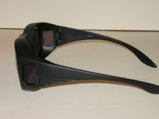 Polarized Wear Fit Over Glasses Goggle Sunglasses Medium Size