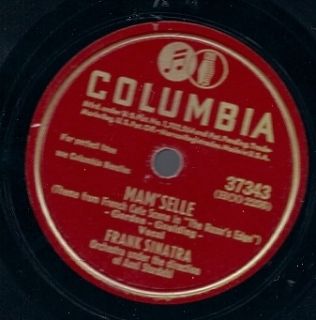10 Frank Sinatra 78 RPM Mamselle Stella by Starlight Columbia 37343