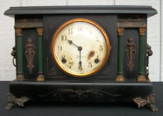 sessions mantle clock made in forestville conn usa
