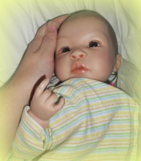 reborn baby doll with heartbeat so real by artist Jessica Simpson * so