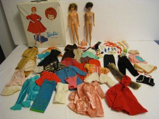  Barbie 1962 Midge Doll Casual Formal Clothing Accessories In 1963 Case