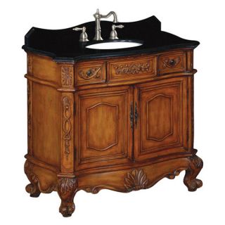 Medium Oak Single Basin Vanity Sink by Belle Foret