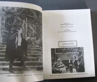 Lugosi Dracula Script Stills Magic Image Filmbook Ackerman Archives