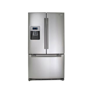  stainless french door refrigerator rf267aers total cu ft 26 0 fridge