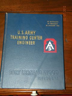  Fort Leonard Wood Graduation Book 1961