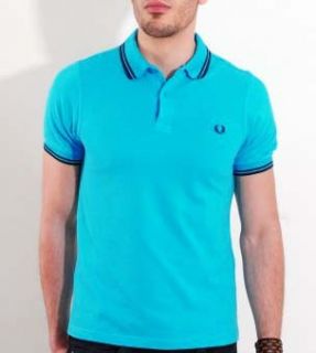 last one in size large fred perry m3600 479 twin tipped polo shirt in