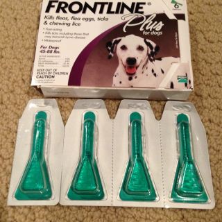 Frontline Plus for Dogs 45 88 lbs 4 Doses