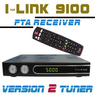 Link 9100 Digital FTA Receiver w Version 2 Tuner iLink 9000 Plus
