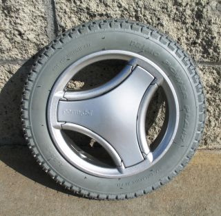 PERMOBIL AIRLESS DRIVE TIRE ALLOY WHEEL 2 50 x 8 fits the Permobile