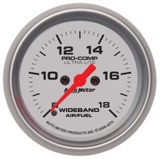 Autometer Ultra Lite Electrical Air Fuel Ratio Gauge 2 1 16 Dia