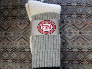 Fox River Mills Wool Socks Fits 9 12 84 percent wool. Size Large