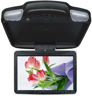 New Car Flip Down Ceiling Roof 11 TFT LCD Video Monitor