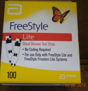 Freestyle Lite Test Strips 100