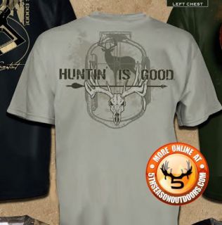  Is Good Deer Hunting Shirt Gun Hunting Skull Jeff Foxworthy 600 1451