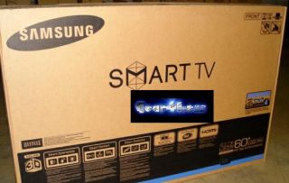 Samsung UN60ES8000 60 LED LCD Flat Panel Screen HDTV HD 3 D New