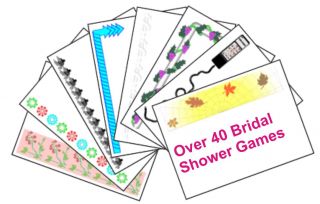 Bridal Shower Games Pack 40 Printable Party Checklist