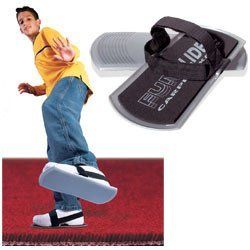 New Simtec Fun Slides Carpet Skates Silver