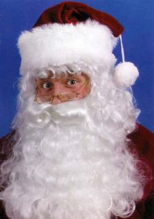 Santa Claus Costume Accessory Set Beard Wig Eyebrows