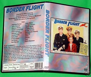  Border Flight DVD Frances Farmer John Howard