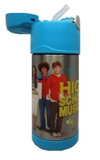 Thermos Funtainer Kids bottle HIGH SCHOOL MUSICAL 12oz Stainless Steel