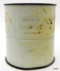 Vintage Retro Metal Flour Sifter Androck Hand I Sift Wooden Handle