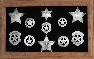 Tatonka Cartridge Co Badges of The Old West Display