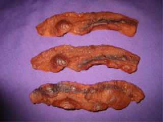 Wax Fried Bacon Fake Wax Food Food Prop Decor 10pcs