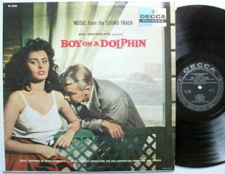 Boy on A Dolphin OST LP Hugo Friedhofer Sophia Loren