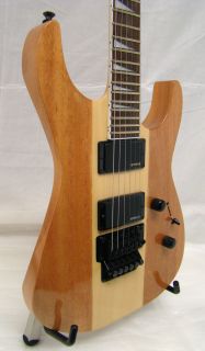 NEW Jackson SLX Natural Soloist Electric Guitar   Quilt Maple Veneer