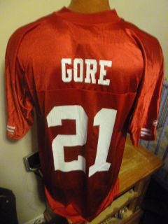 NFL Reebok San Francisco 49ers Frank Gore Mens Football Jersey NWT L