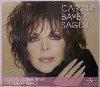 CENT CD Carole Bayer Sager Classic Songwriter Spotlight Series