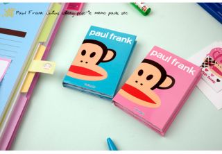 Paul Frank Julius stationery set_notebook, mini notepad, memo pad