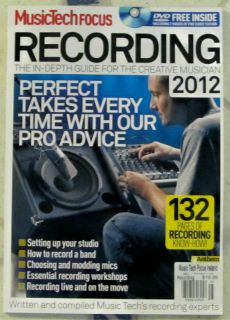 MUSIC TECH Focus RECORDING + DVD 132 Page PRO ADVICE Record A Band
