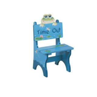 New Childrens Kids Wooden Time Out Chair   Frog