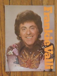 Frankie Valli and The 4 Four Seasons Tour Book 1970s Concert Souvenir