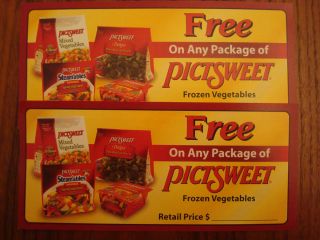 Free Pictsweet Frozen Vegetable Coupon Any Package No Max