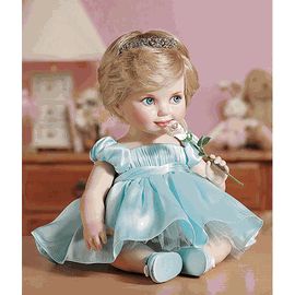 Franklin Mint Princess Diana Porcelain Baby Doll ZN22