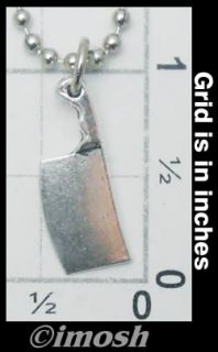 Necklace Mini Charm Cleaver Tiny Psycho Killer Pendant Hatchet Juggalo