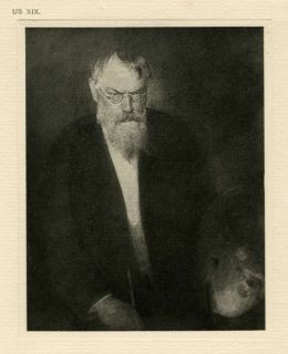 Photogravure Portrait Franz Von Lenbach 1905 E Steichen