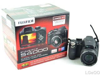 FUJIFILM S4000 Black 14 0 MP 30X Optical Zoom 24mm Wide Angle Digital
