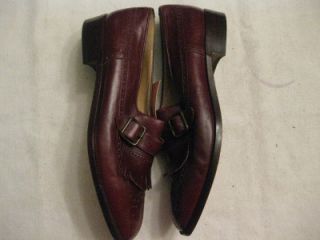  killtie wingtip buckle loafers Fratelli Rossetti 9 40 Italy Vintage